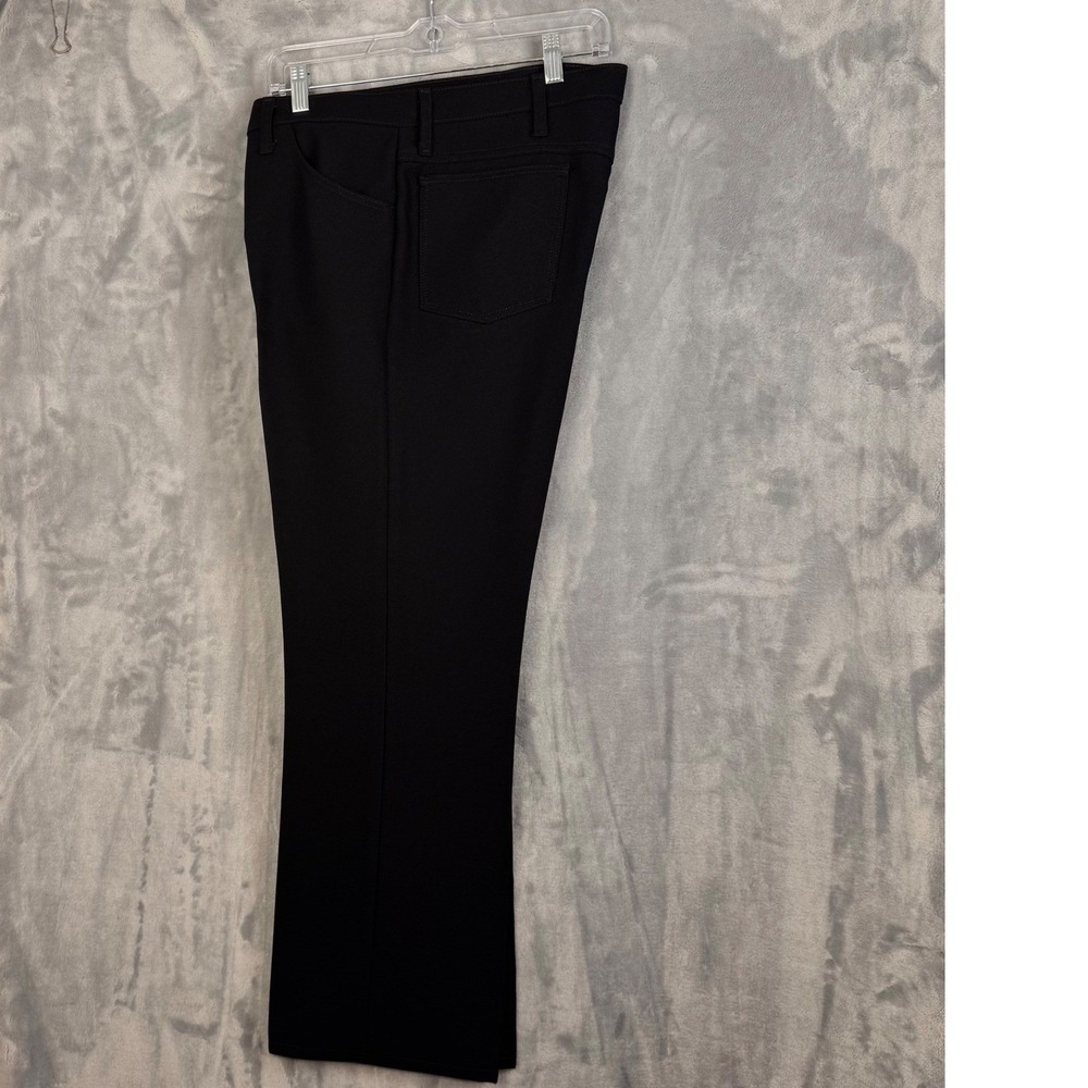 Wrangler Western Dress Jeans Men 40x30 Black Polyester Twill Cowboy Trousers